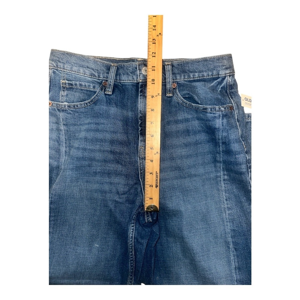 Old Navy Womens High Waisted Barrel Ankle Jeans, Size 8 - Picture 8 of 10